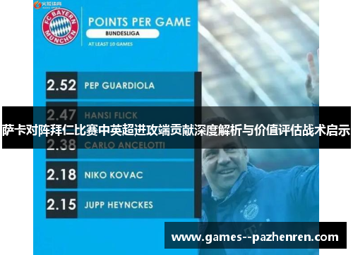 萨卡对阵拜仁比赛中英超进攻端贡献深度解析与价值评估战术启示